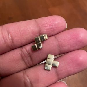 ModCloth Tetris style earrings